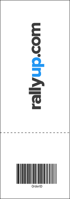 Texas Hold 'Em Event Ticket Product Back