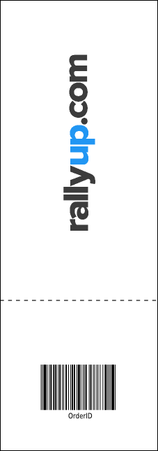 Leukemia Raffle Ticket Product Back