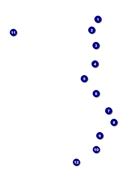 Modern Rodeo Drink Ticket Front Field Markers