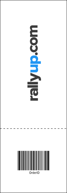 Poetry Quill Raffle Ticket Product Back