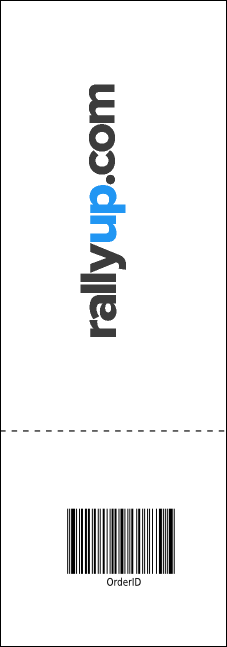 Farmer's Market Raffle Ticket Product Back