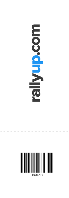 Yoga Meditation Raffle Ticket Product Back