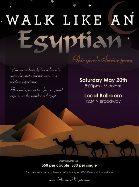 Egyptian Flyer Product Front
