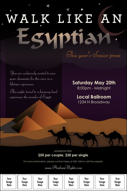 Egyptian Logo Poster Product Front