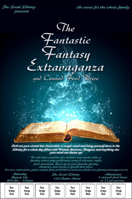 Fantasy Logo Poster