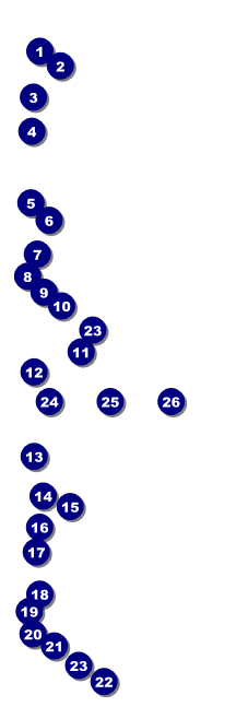 Blue Jeans Event Ticket Front Field Markers