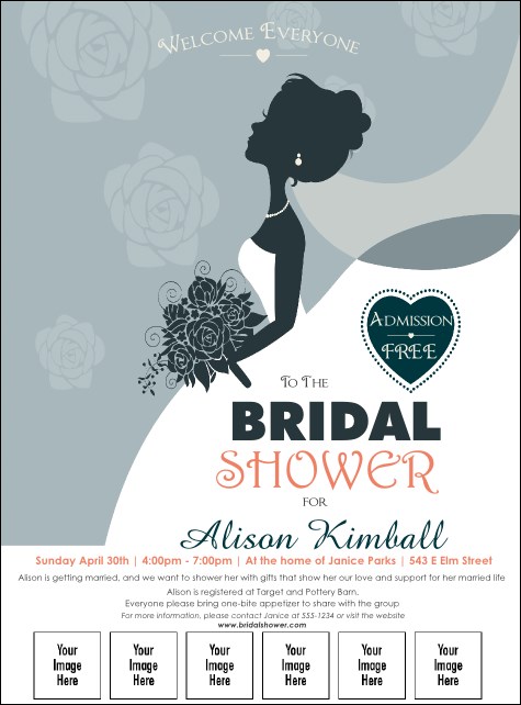 Bridal Logo Flyer Product Front