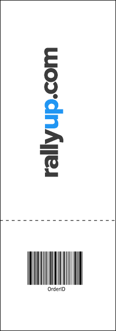 Baking Raffle Ticket Product Back