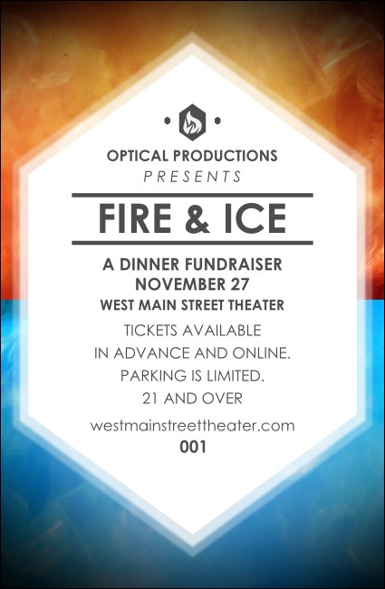 Fire and Ice Drink Ticket Product Front