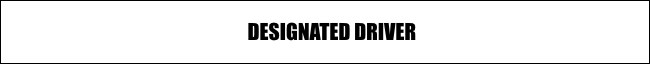 Designated Driver Tyvek Wristband Product Front