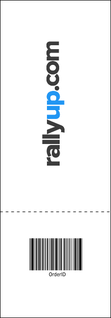 Books Raffle Ticket Product Back