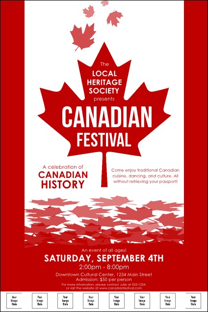 Canada Logo Poster Product Front