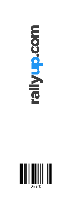 Candy Raffle Ticket Product Back