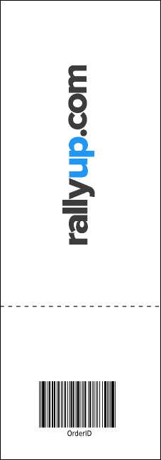 Chinese Raffle Ticket Product Back