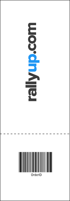 Chocolate Raffle Ticket Product Back