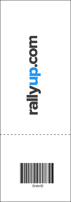 Craft Raffle Ticket Product Back