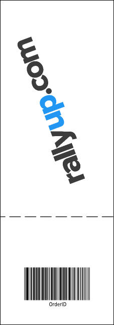 Cupcake Event Ticket Product Back