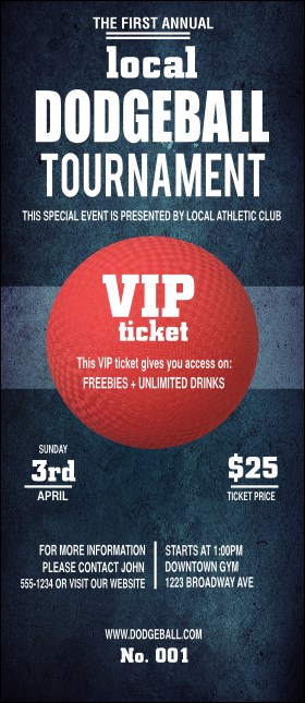 Dodgeball VIP Pass