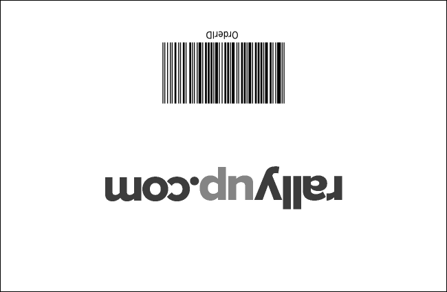 San Francisco Black & White Drink Ticket Product Back