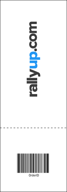 Tennis Camp Raffle Ticket Product Back