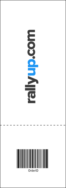 Outer Space Raffle Ticket Product Back