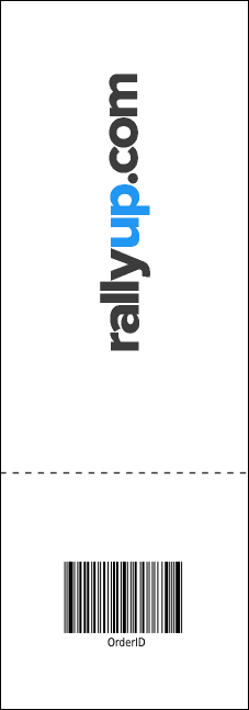 Poetry Raffle Ticket Product Back