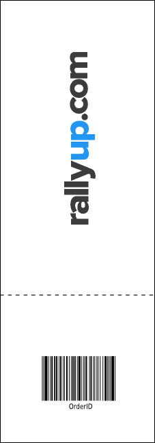 Sixties Raffle Ticket Product Back