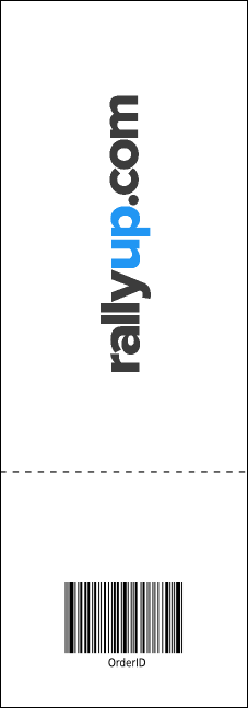 Spanish Festival Raffle Ticket Product Back