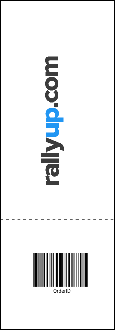 Puerto Rico Flag Raffle Ticket Product Back