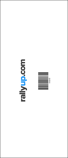 White Ribbon VIP Event Badge Large Product Back