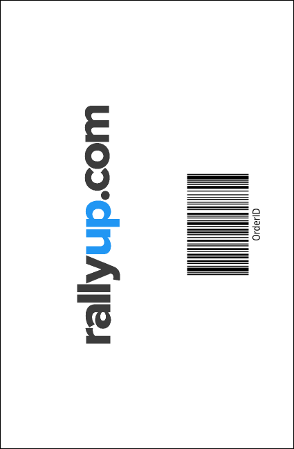 Run for a Cause (Yellow) VIP Event Badge Small Product Back