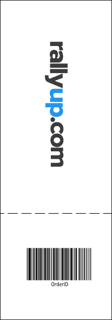 Your Image Concert Reserved Event Ticket Product Back