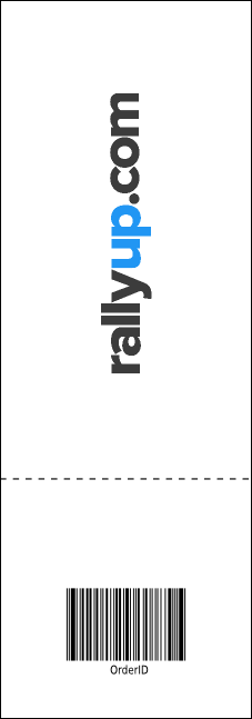 Alternative Music Reserved Event Ticket Product Back
