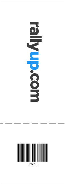 Autism Awareness Reserved Event Ticket Product Back