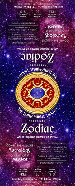 Astrology Table Tent