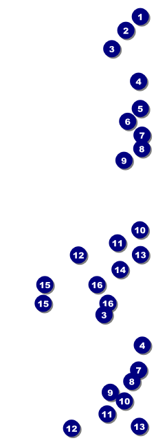 Hollywood Skyline Reserved Event Ticket Front Field Markers