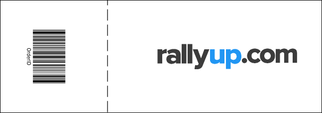 MMA Main Event Blue Reserved Event Ticket Product Back