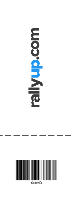 Softball Reserved Event Ticket Product Back