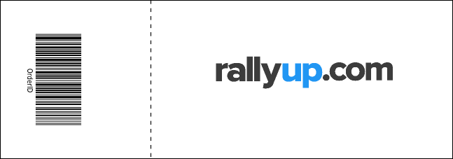 Airline Reserved Event Ticket Product Back