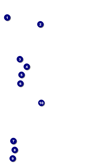 Birthday Geometric VIP Event Badge Medium Front Field Markers