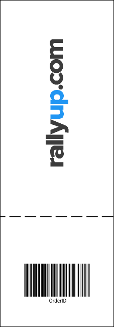 Camouflage Reserved Event Ticket Product Back