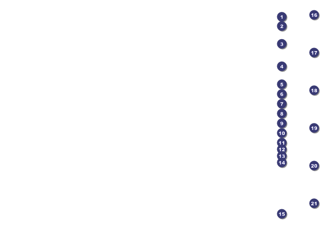 Washington Flyer Front Field Markers