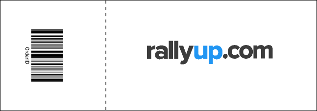 Money Ribbon Raffle Ticket Product Back