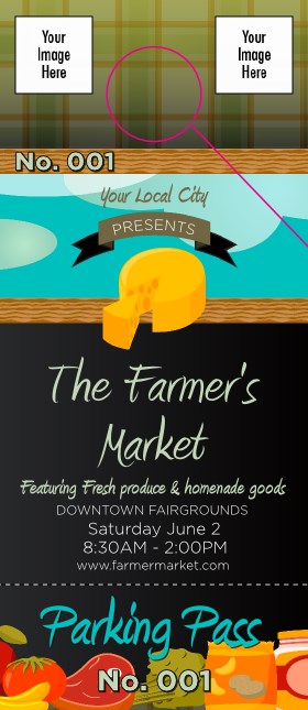 Farmer's Market Hang Tag Product Front