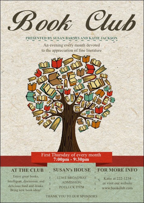 Books Postcard Mailer