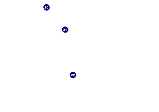 Wedding Flower Motif Postcard Mailer Back Field Markers