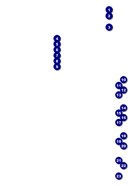 Archery Postcard Mailer Front Field Markers