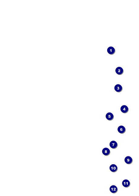 Spanish Festival Postcard Mailer Front Field Markers
