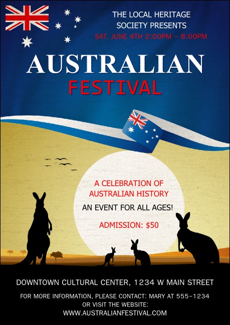 Australia Postcard Mailer Product Front