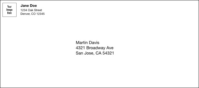 Custom #9 Envelope with Logo